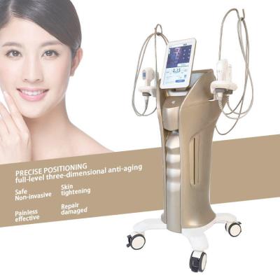 China High fidelity anti aging facial 9d beauty new professional pore remover face lift machine double handle cartridges tools new technology for sale