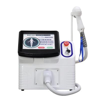 China Wrinkle Remover 12 3 Bar Power 1200W Wavelength 755nm 808nm 1064nm Portable Diode Laser Hair Removal Machine for sale