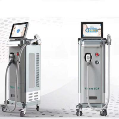 China Supper 808nm Professional Diode Hair Removal Titanium Lazer Ice Triplewave 755 808 1064nm diode laser hair removal machine for sale