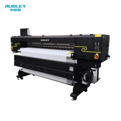 China Upholstery fabric apparel Audley 8 printhead large format textile sublimation printer for fabric furinishing for sale