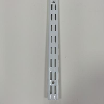 China Convenient And Space Saving Steel Single Slotted Wall Mount Adjustable Shelving for sale