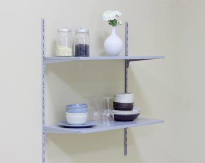 China Easy install steel shelf bracket and wall upright for sale