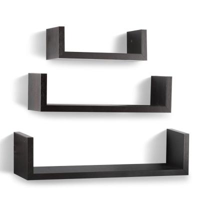 China U Shape Home Sustainable Storage Shelf Wooden Shelves for sale