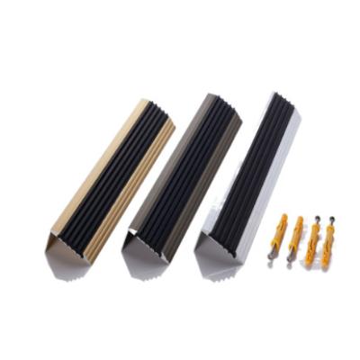 China Modern Ceramic Tile MDF Tread Rubber Stair Sniffing PVC for sale