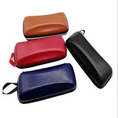 China Portable Soft PU Leather Eyewear Box Custom Glass Logo Case Sunglasses Case for sale