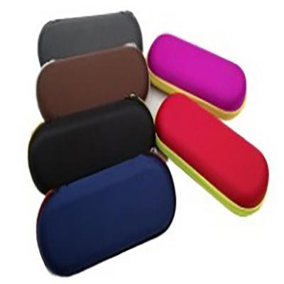 China Portable Custom Cheap Logo Oxford Cloth Eyewear Box Best Selling Sunglasses Case for sale