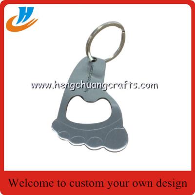 China Factory custom keychain bottle opener,stainless steel openers with your own logo for sale