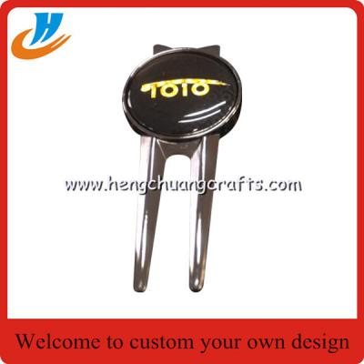 China Custom golf accessories for golf club/wholesale golf hat clips with your own logo design for sale