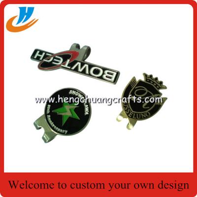 China Wholesale logo golf ball marker hat clip and divot tool set,customized golf accessory products for sale