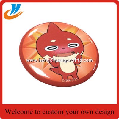 China Custom tin badge,cheap lapel tin badge with your own carton logo badge pin for sale