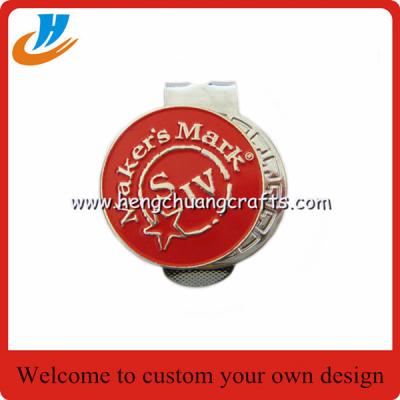 China Golf ball marker/magnet hat clip/golf divot repair tool wholesale for sale