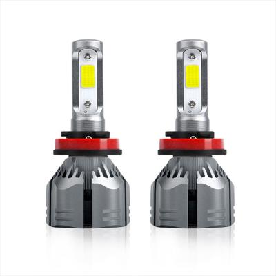 China super bright 6000k h11 automotive led headlight led car headlight new h11 led headlight bulbs r11 led lights for car for sale