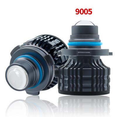 China Professional manufacturer 100w 13000lm aluminum car laser fog lights 9005 white light 6000k headlights led laser lens eadlight for sale