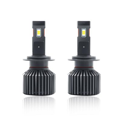 China YIMEI hot sale high waterproof rate A10 aluminum led headlight aluminum material 13000LM led car h7 headlight lamp bulb for sale