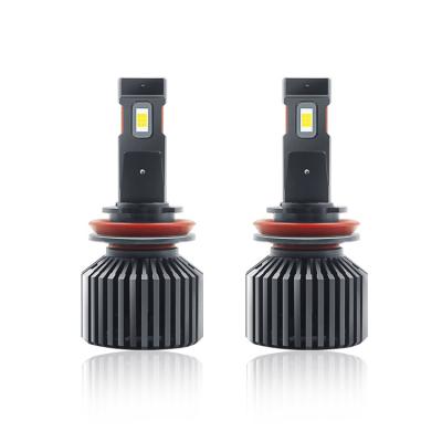 China YIMEI High Quality Aluminum A10 Car Led Headlight 110W White Light Long Lifespan 6000K h11 Led Headlights Car Headlamp for sale