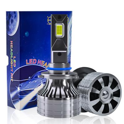 China YIMEI Factory Direct Sales 17000lm D55 Super Bright 160W White Light 9006 Aluminum Aluminum Led Headlight Bulb Car for sale