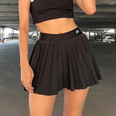 China SKIRT Embroidery Woman Mini Skirts White Pleated Skirt Shorts High Waisted Gaiters Tennis Skirt for sale