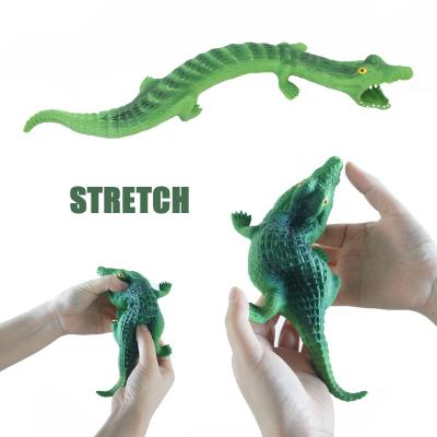 China Slow Rising Dinosaur Toy Custom Promotional Gifts Stretchy Dinosaur Effort Filled Effort Slow Rising Toy Elastic Toy for sale