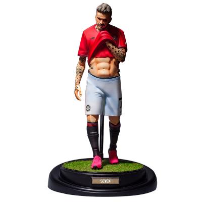 China Cartoon Toy Custom Footballers Plastic Uniform Action Numbers Plastic Soccer Player Toy for sale