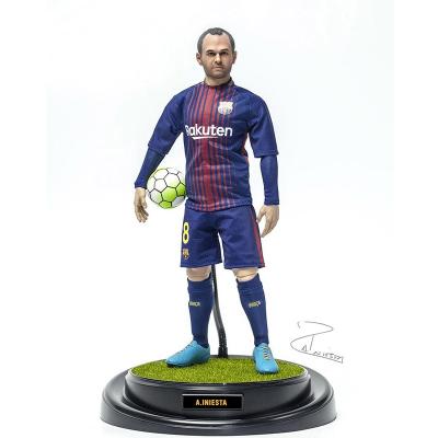 China Cartoon Toy Custom Footballer Messi PVC3d Soccer Player Custom Action Numbers for sale