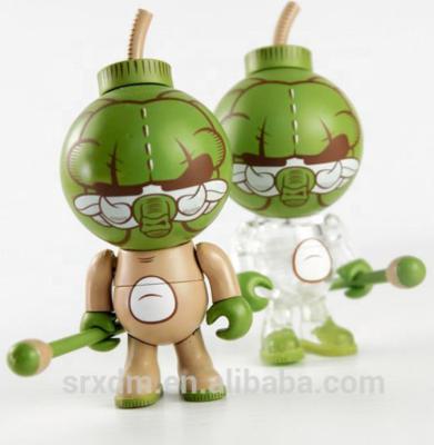 China Cartoon Toy Bomb Head Injection Mobile ABS Action Figure,Custom ABS Injection Action Figure Toys,OEM Design Custom Figure Toys Factory for sale