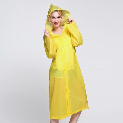 China Raincoats Windproof Raincoats For Adults Reusable EVA Rain Ponchos Lightweight Rain Coat Waterproof Rain Gear For Men And Women for sale