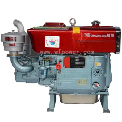 China Agricultural Machinery Diesel Engine CHANGCHAI Brand 12KW 15HP Single Cylinder Diesel Engine ZS1100 for sale