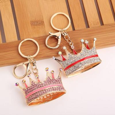 China Women Crystal Jewelry Diamond Crown Keychain Fashion Fashion B-09 for sale