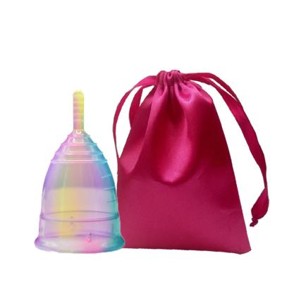 China Copas Menstruales Menstrual Colored Silicone Cup Menstrual Cup On Sale for sale