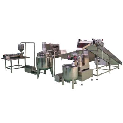 China Snack Factory Commercial Peanut Butter Production Line Peanut Butter Grinding Line for sale