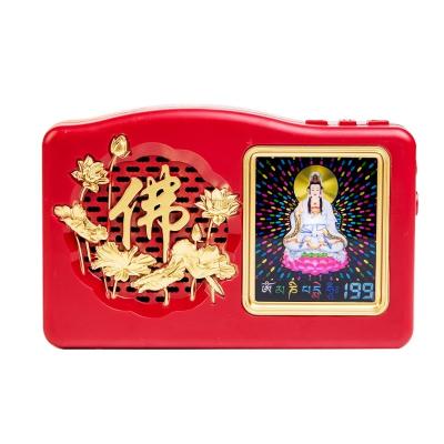 China Card light weight and light Lotus means high definition sound quality Buddha sound machine for sale