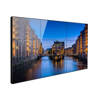 China 55 Inch 1920x1080 Indoor Video Wall Panel , Brightness 500 55 INCH Lcd Advertising Screen for sale