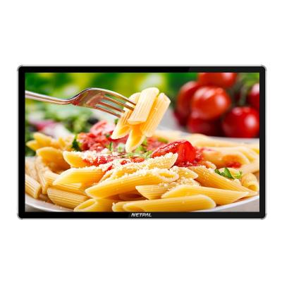 China 43 Inch Indoor Portable Loop Video Advertising Display Screen Digital Signage Panel LCD Announcement Player Video Tech Support 1 YEAR for sale