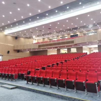 China Milan Factory Wholesale Modern Commercial Theater Seating Hot Sale Auditorium Church Chair for sale