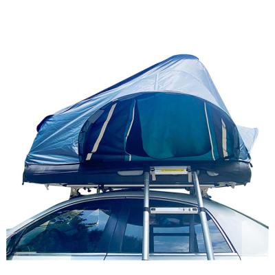 China Easy install 2 person z tent top roof top hard aluminum shape minor hard aluminum roof top shell tent family outing roof top tent for sale