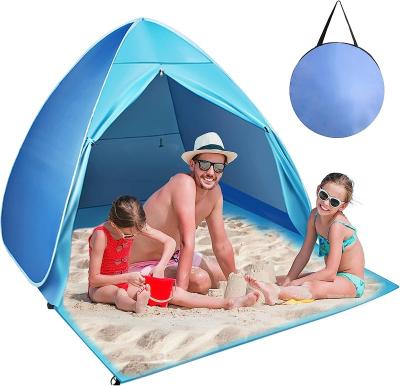 China Outdoor Camouflage / Field Game Beach Sun Shelter Foldable Tent Automatic Pop Up Tent for sale