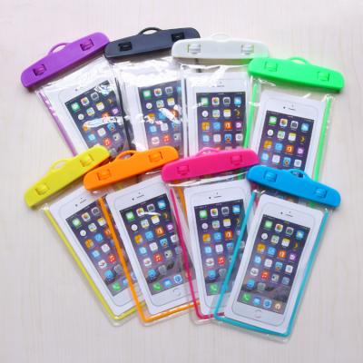 China Wholesale Cell Phone Waterproof Pouch Stain Shockproof A Variety Of Colors Available for sale