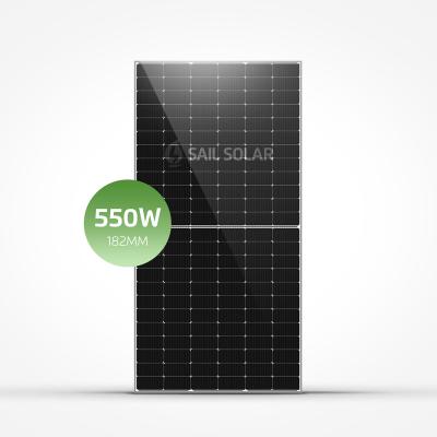 China Residential& Commercial Sail PERC 700w Solar Power System 550 Watt Mono Solar Panel Solar Paneles Solares for sale