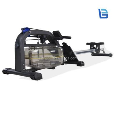 China Club/Commercial LB-E23 Home/Gym Exercise Water Resistance Equipment Gym Use Lose Indoor Steel Water Rower/Water Weight Cardio Rowing Machine for sale