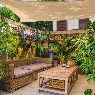 China 100% Virgin HDPE Grade High Rate Plastic Sun Shade Sails for sale