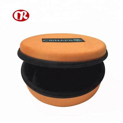 China Wholesale Earphone Bag Design Unique Shape EVA Easy Carrying Empty Earphone Carry Bag for sale