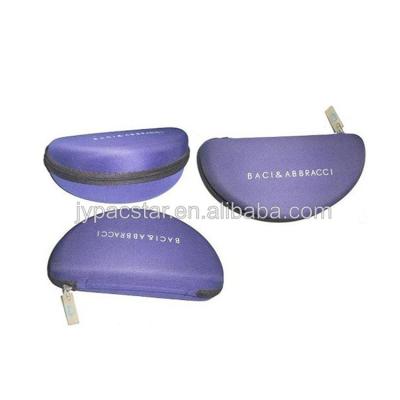 China Lightweight Eco-friendly Accept Custom Purple Color Durable Quality Logo Eva Portable Show Case for sale