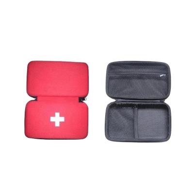 China Zipper Eva Red Color Case Pack Waterproof Zipper Bag Portable And Lightweight Medical Eva Bag for sale