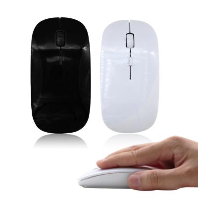 China 3D Computer Mouse 1600 DPI USB Optical Receiver 2.4G Super Slim Wireless Mouse For PC Laptop for sale