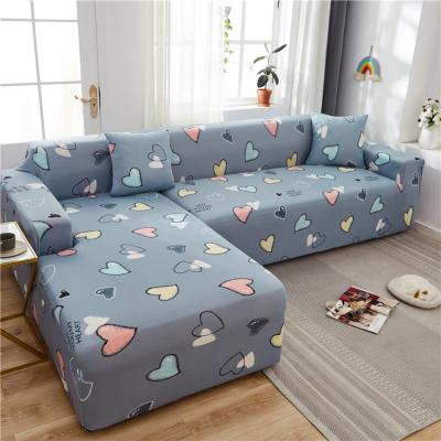 China High Quality Elastic Breathable Comfort Elastic Slipcover Fitted Elastic Sectional Sofa Cover For Stretch for sale