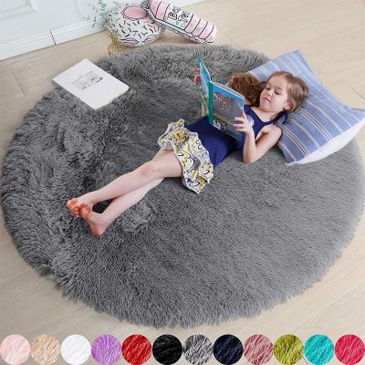 China Amazingly Washable Decor Washable Cute Soft Touch Soft Touch Small Nursery Circle Rug for sale