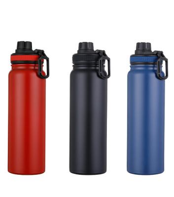 China Sustainable 600ml / 800ml Sport Vacuum Insulated 18 / 8 Stainless Steel Drinking Water Bottles for sale