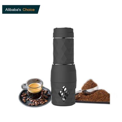 China Mini Portable Coffee Machine Car 70ml Espresso Espresso Outdoor Camping Increasing Travel Cold Brew Coffee Maker for sale