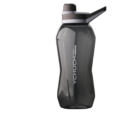 China Durable Sports Plastic Water Bottle Large Capacity Outdoor Convenient Kettle 750ml/1000ml/1500ml for sale