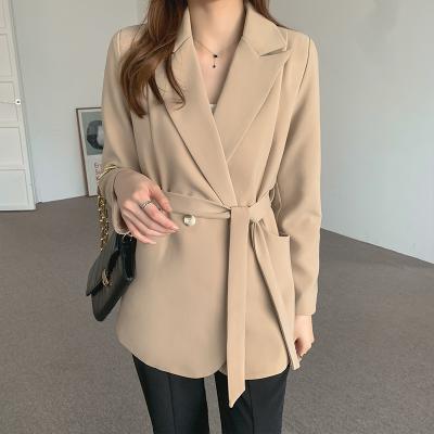 China Fashion Design Sense Women's Coats Suits Viable Women's Winter Coat Casual Wild Women Autumn 2021 for sale